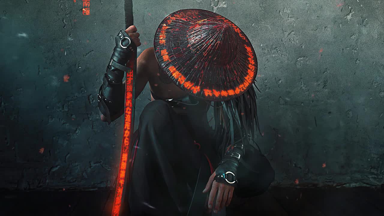 Samurai HD Live Wallpaper For PC