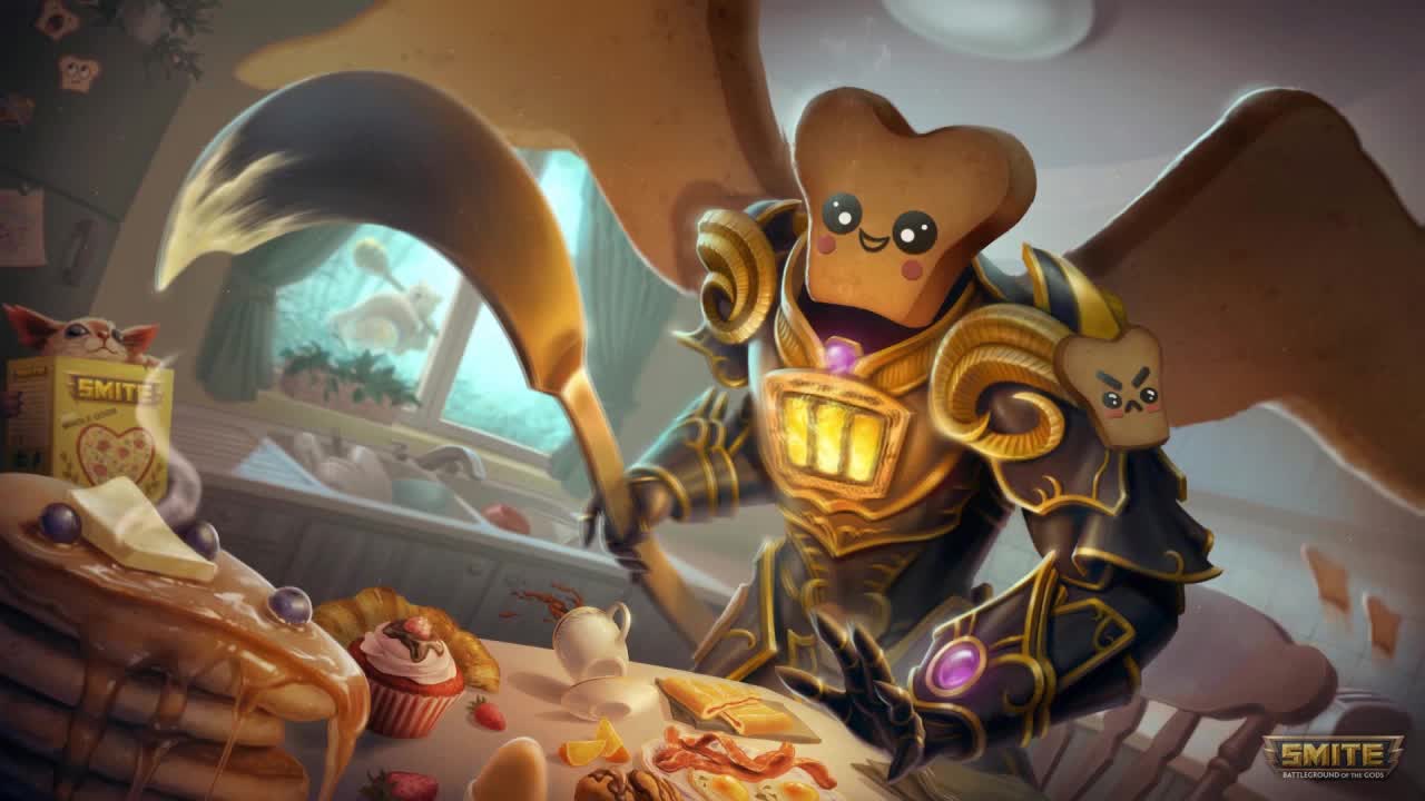 Thanatos Toast Smite HD Live Wallpaper For PC