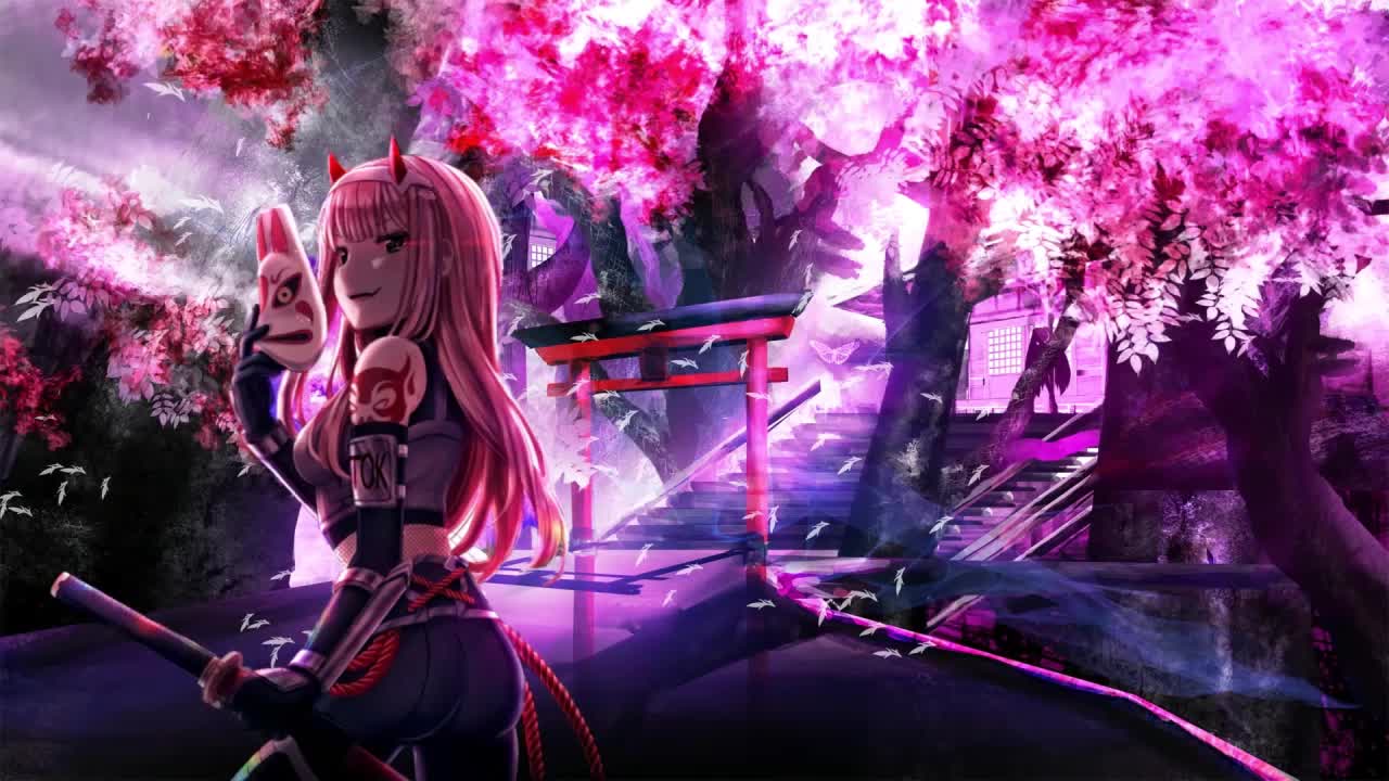 Zero Two Ninja Darling In The Franxx HD Live Wallpaper For PC