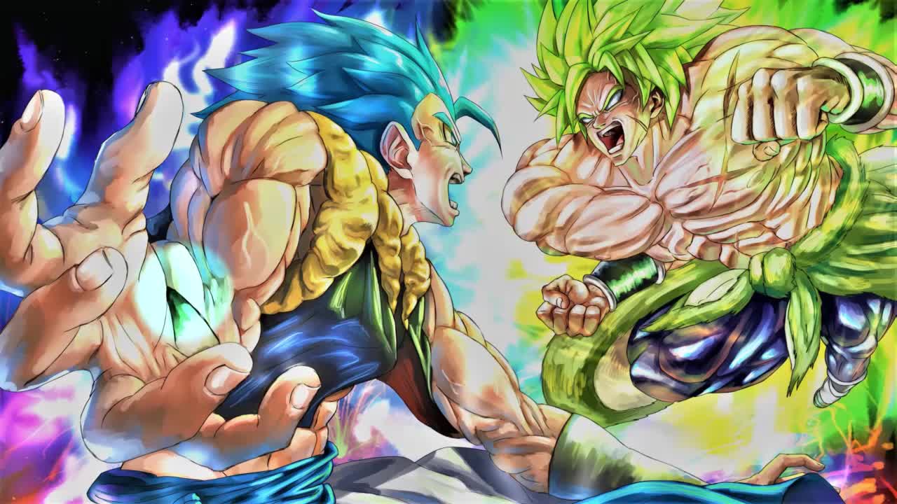 Broly Vs Gogeta Dragon Ball Super HD Live Wallpaper For PC