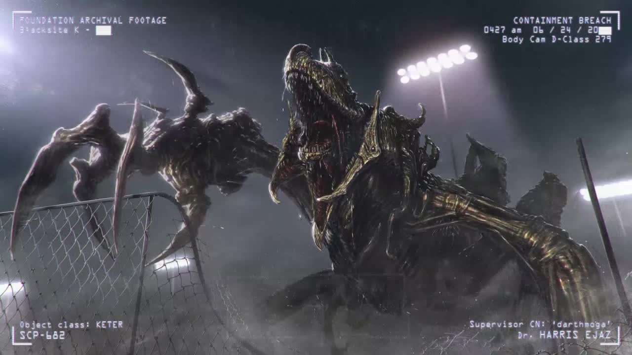 Scp 682 Monster HD Live Wallpaper For PC