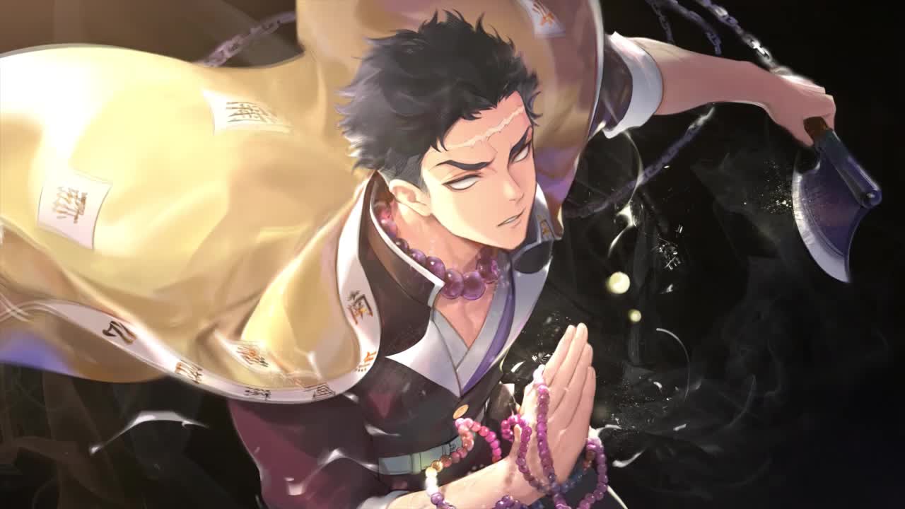 Gyoumei Himejima Kimetsu No Yaiba HD Live Wallpaper For PC