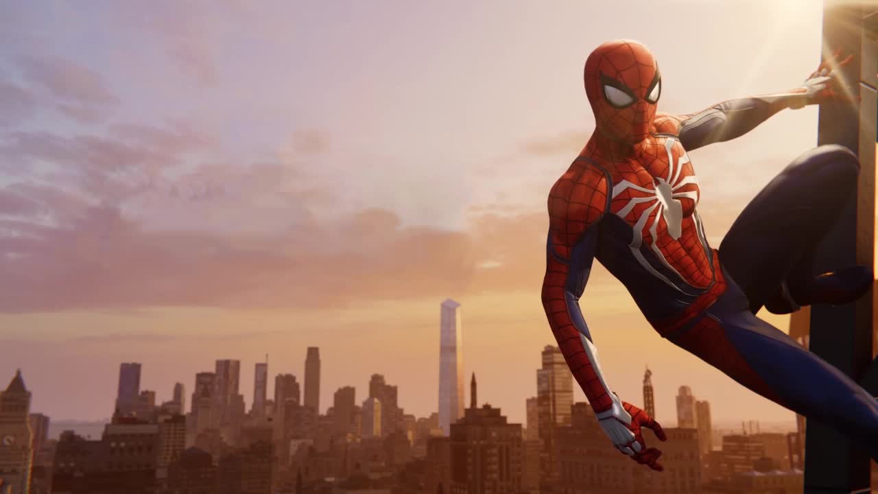 Spider Man Hanging On Wall Marvels Spider Man HD Live Wallpaper For PC