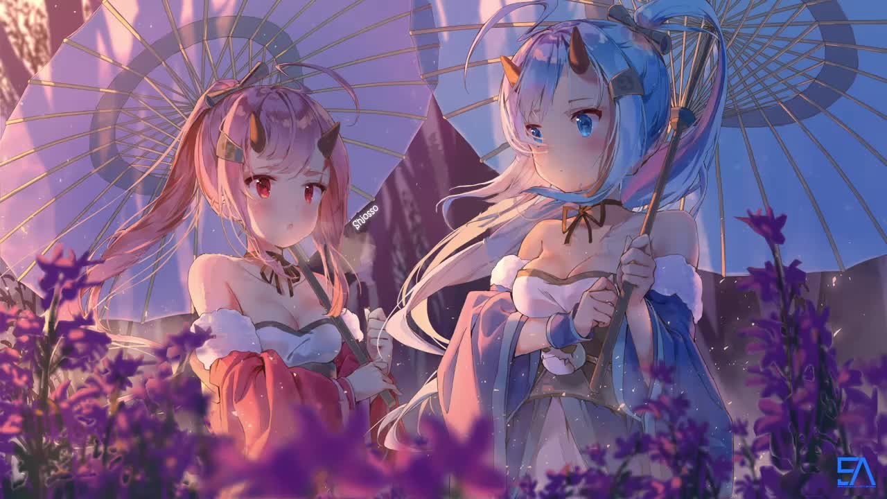 Ikazuchi With Inazuma Azur Lane HD Live Wallpaper For PC