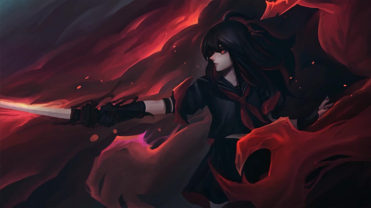 Akame Akame Ga Kill HD Live Wallpaper For PC