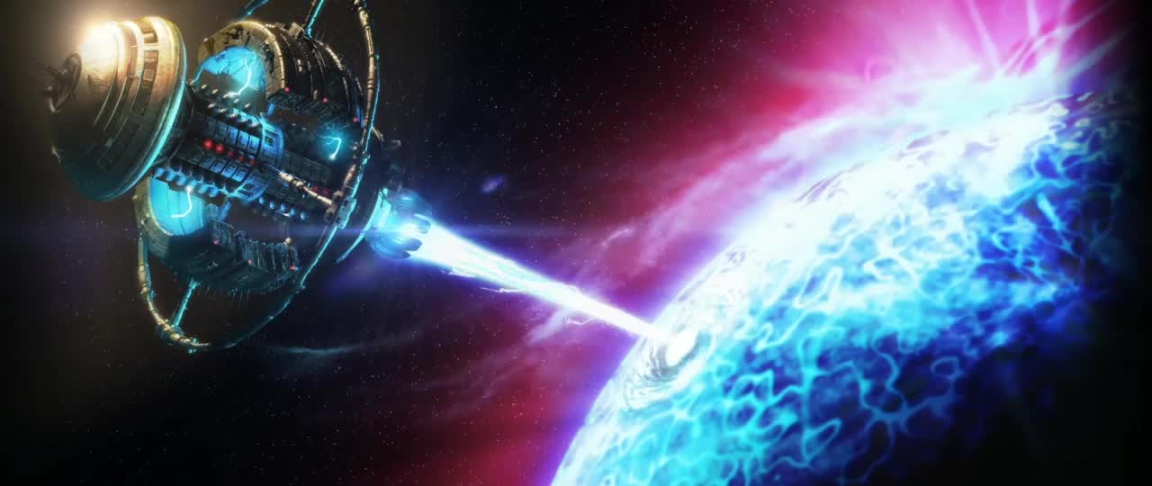 Space Laser HD Live Wallpaper For PC