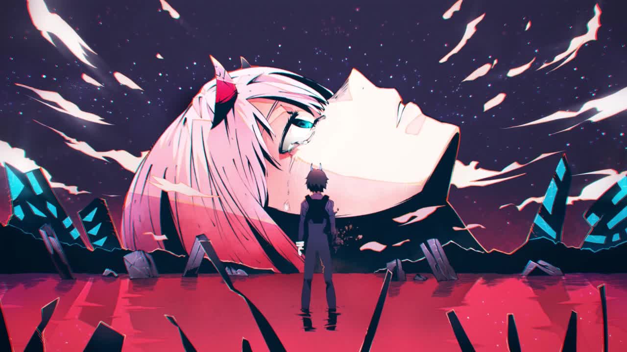 Zero Two And Hiro Darling In The Franxx HD Live Wallpaper For PC