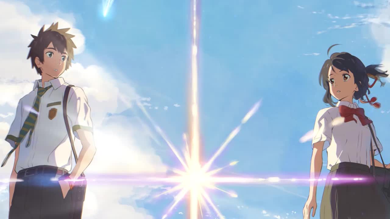 Mitsuha And Taki Your Name HD Live Wallpaper For PC