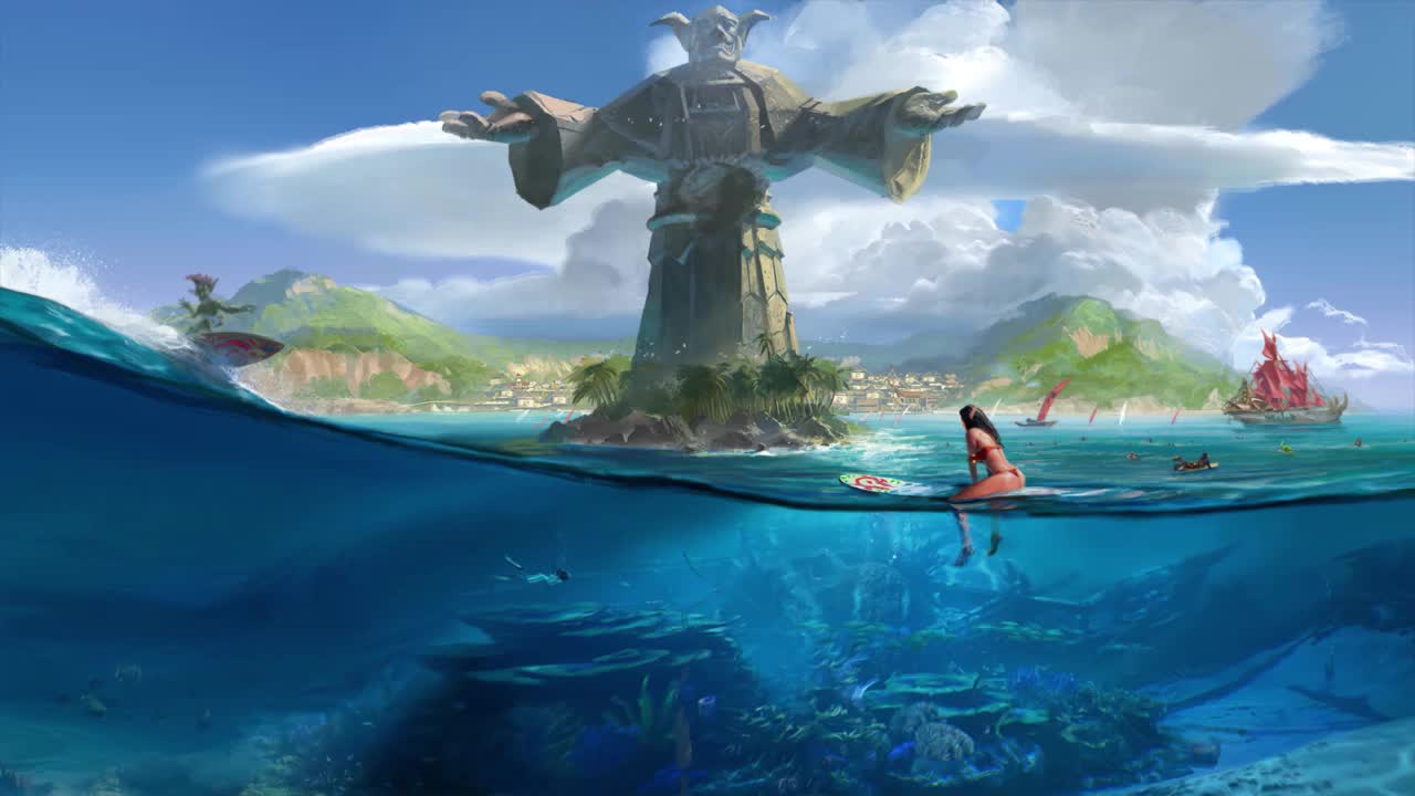 Booty Bay World Of Warcraft HD Live Wallpaper For PC
