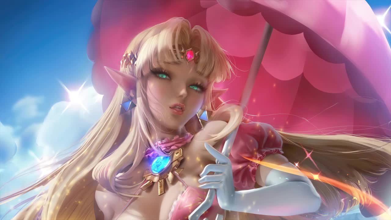 Princess Zelda The Legend Of Zelda Breath Of The Wild HD Live Wallpaper For PC