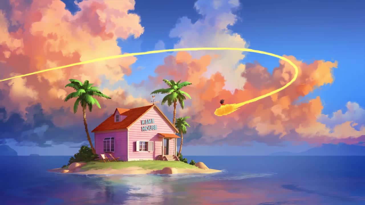 Kame House Dragon Ball Z HD Live Wallpaper For PC