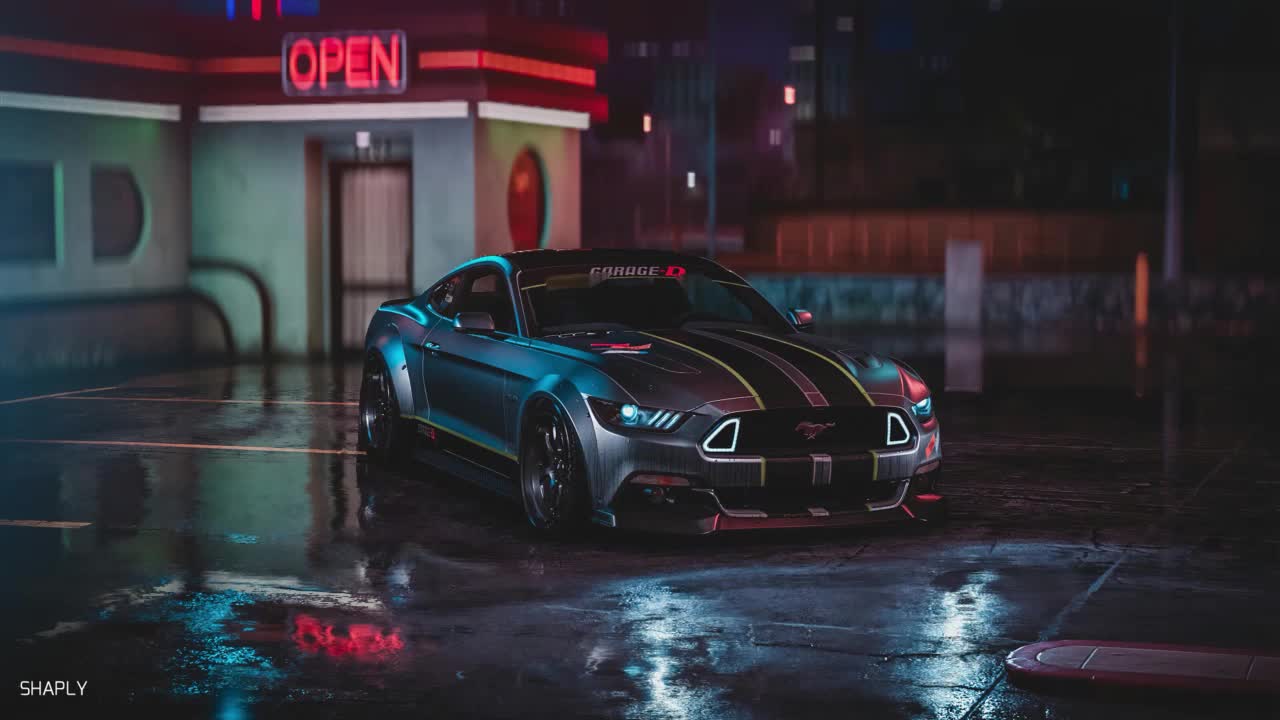 Ford Mustang Gt HD Live Wallpaper For PC