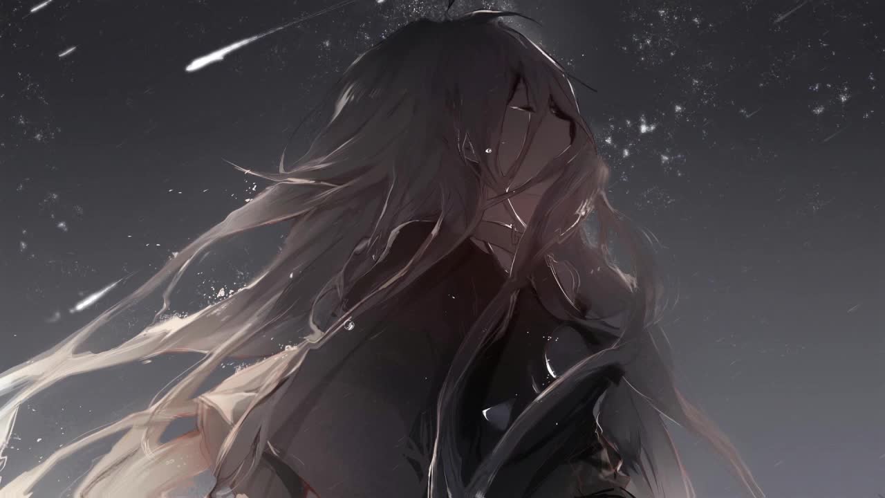 Sad Anime Girl HD Live Wallpaper For PC