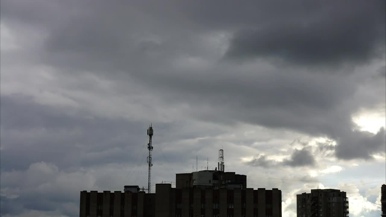 Stock Video 5g antenna tower PC Live Wallpaper