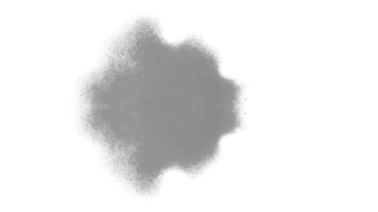 Stock Video Abstract Black And White Ink Shot Underwater Live Wallpaper for PC