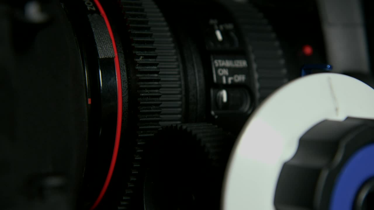 Stock Video Adjusting A Cinema Camera Live Wallpaper for PC