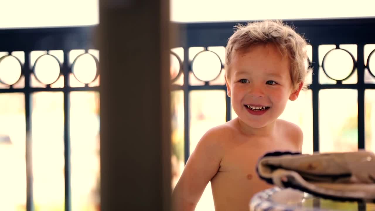 Stock Video Adorable Boy Smiling Live Wallpaper for PC