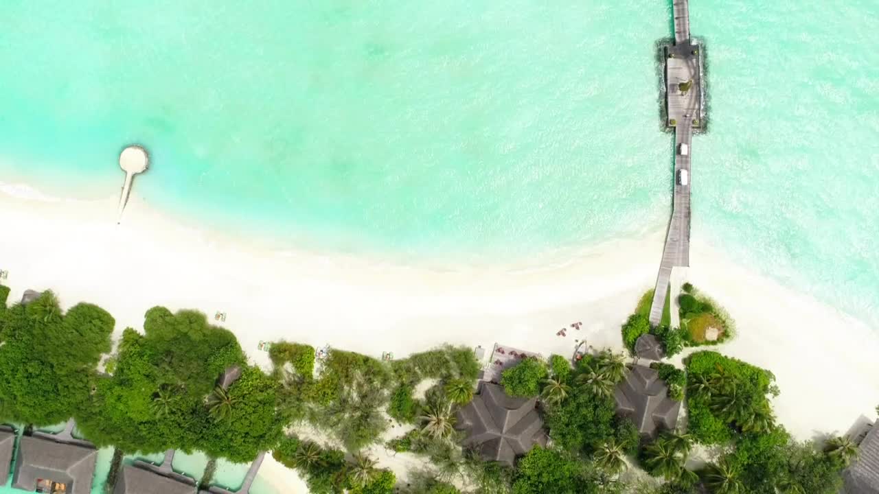 Stock Video Aerial Beach Landscape Live Wallpaper for PC
