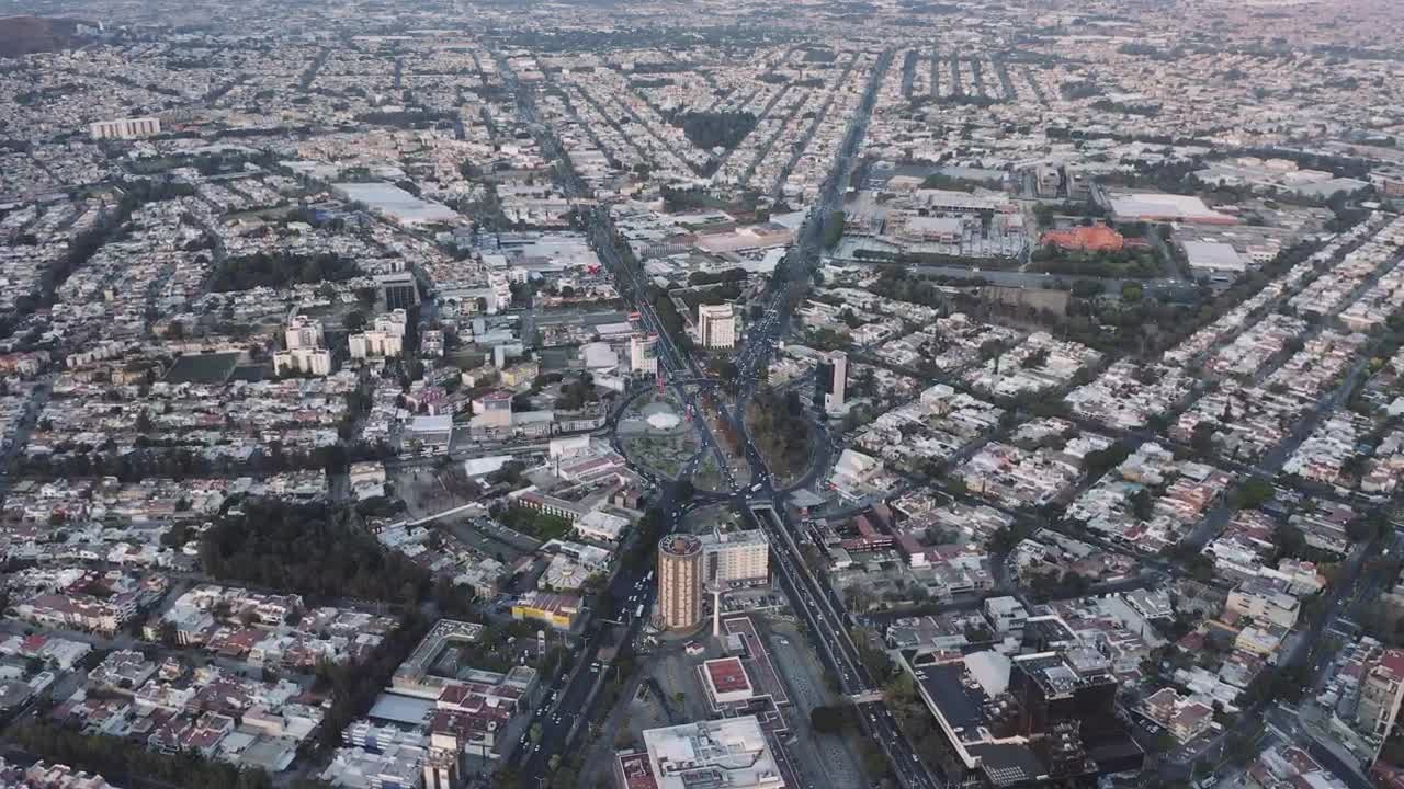 Stock Video Aerial View Of A City During The Day Live Wallpaper for PC