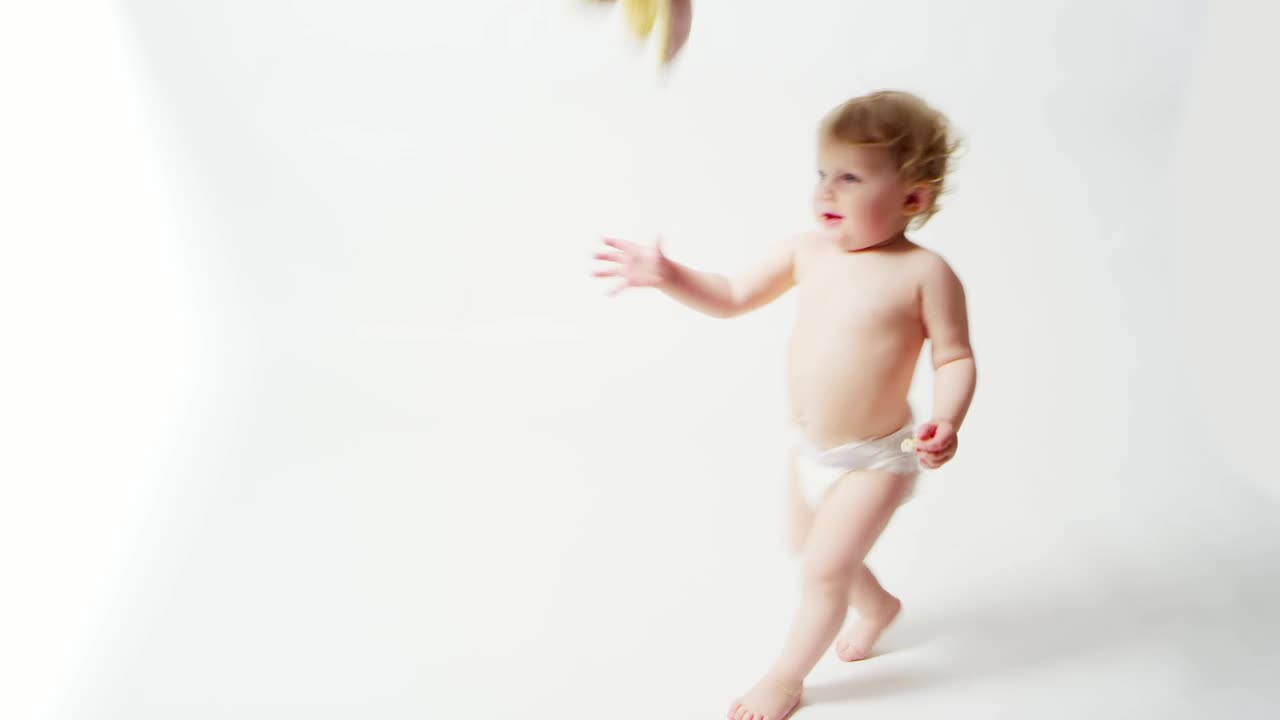 Stock Video Baby Trying To Take A Teddy Live Wallpaper For PC