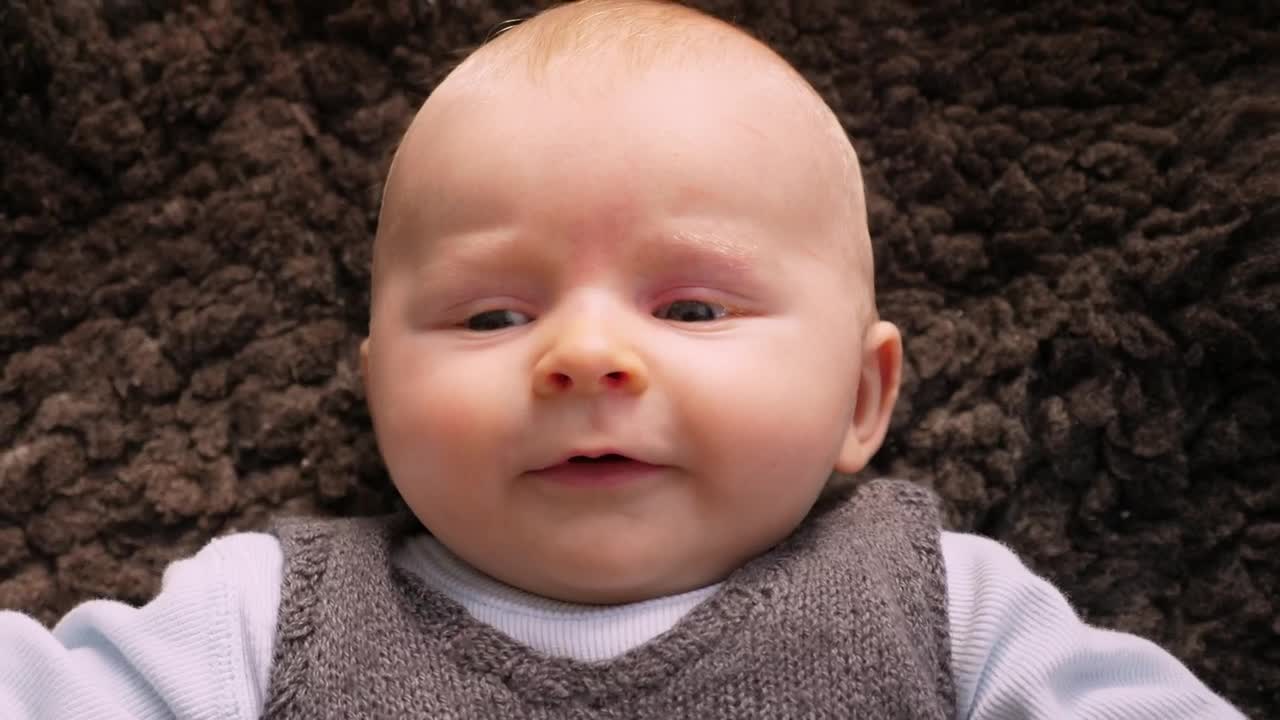 Stock Video Baby Smiling At The Camera Live Wallpaper For PC