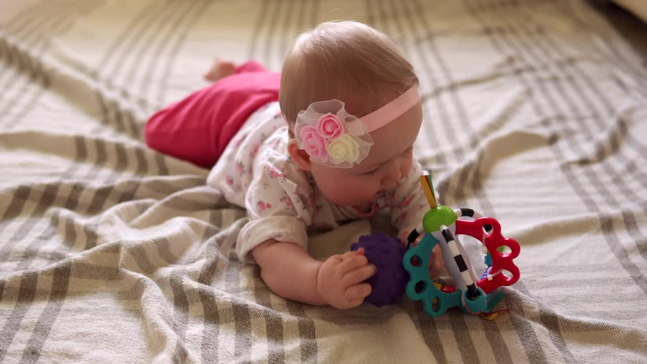 Stock Video Baby Playing With Their Toy Live Wallpaper For PC