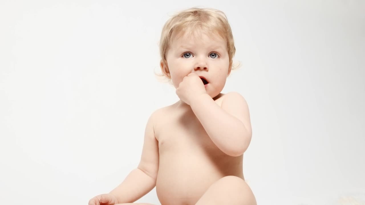 Stock Video Baby Chewing Their Fingers Live Wallpaper For PC