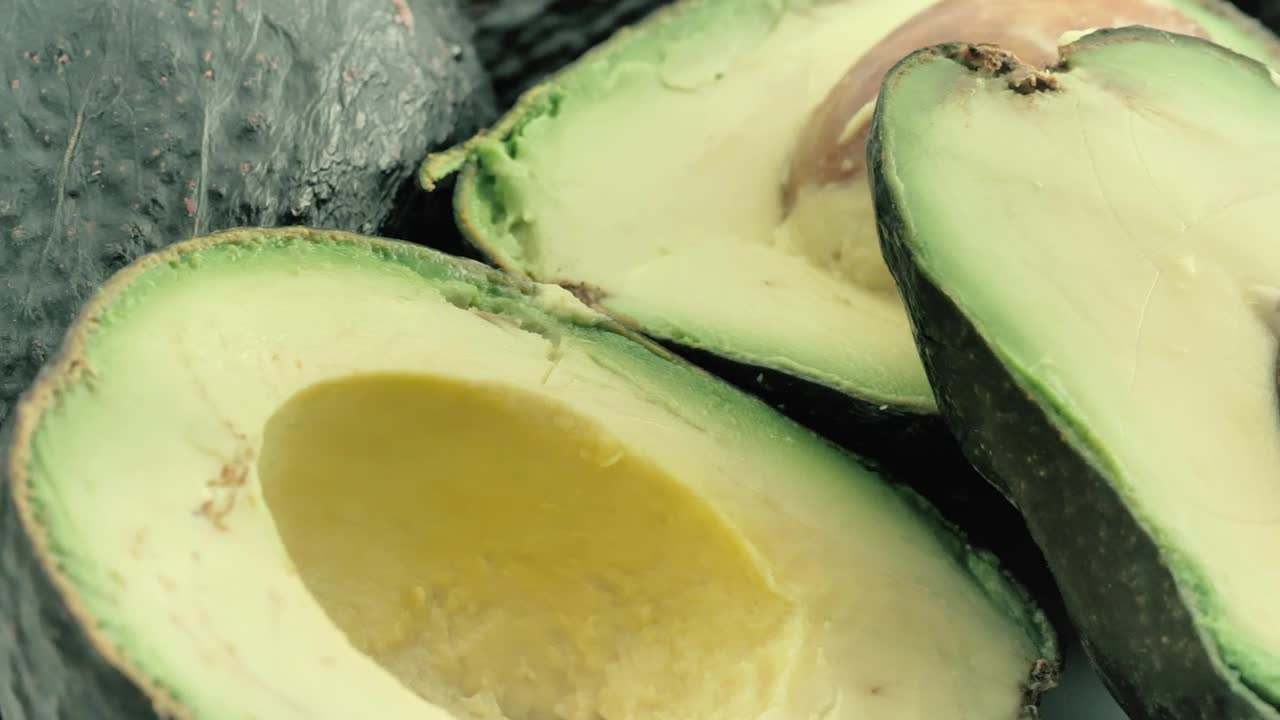 Stock Video Avocados Cut In Halves Live Wallpaper For PC