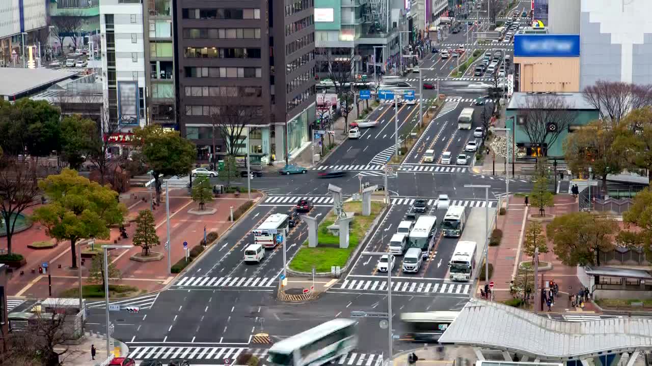 Stock Video Avenues Of A Great City Seen From Above Live Wallpaper For PC