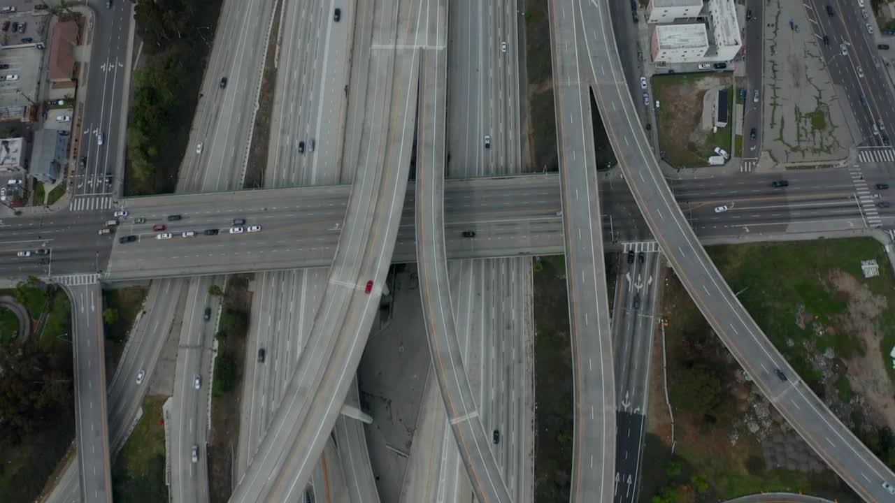 Stock Video Avenues And Bridges In La Aerial Shot Live Wallpaper For PC