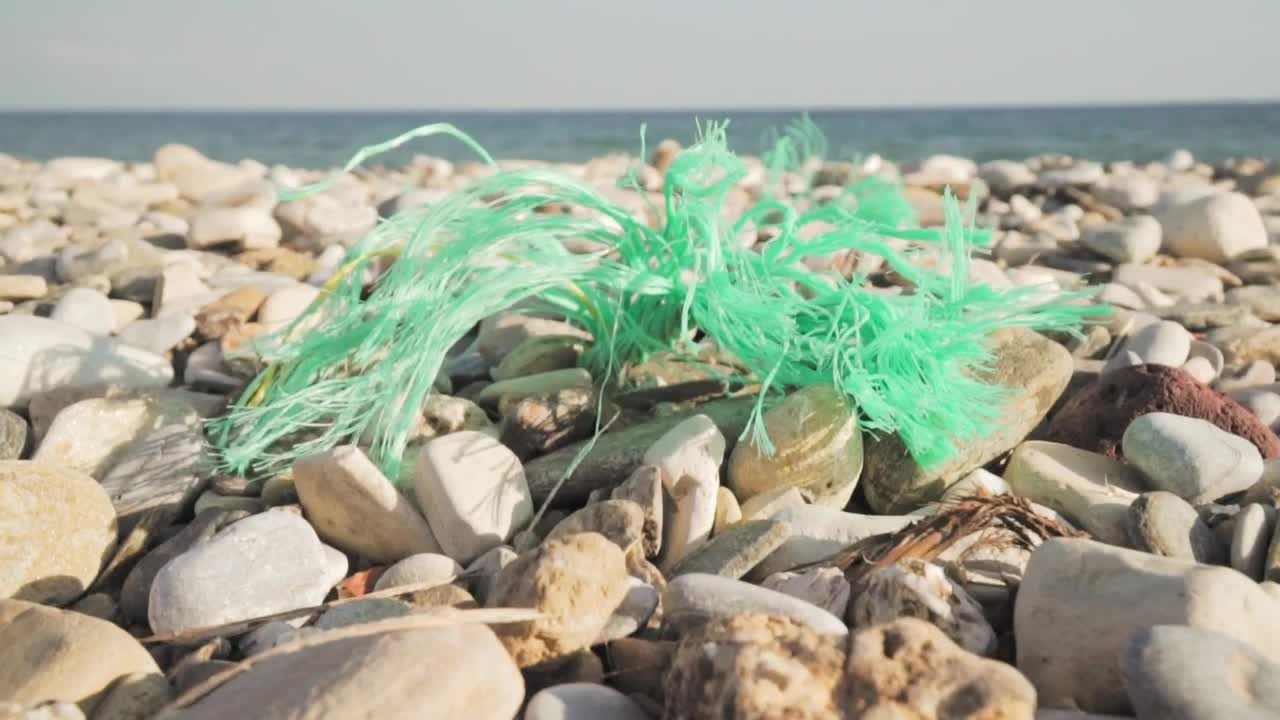 Stock Video A Polluted Beach Live Wallpaper For PC