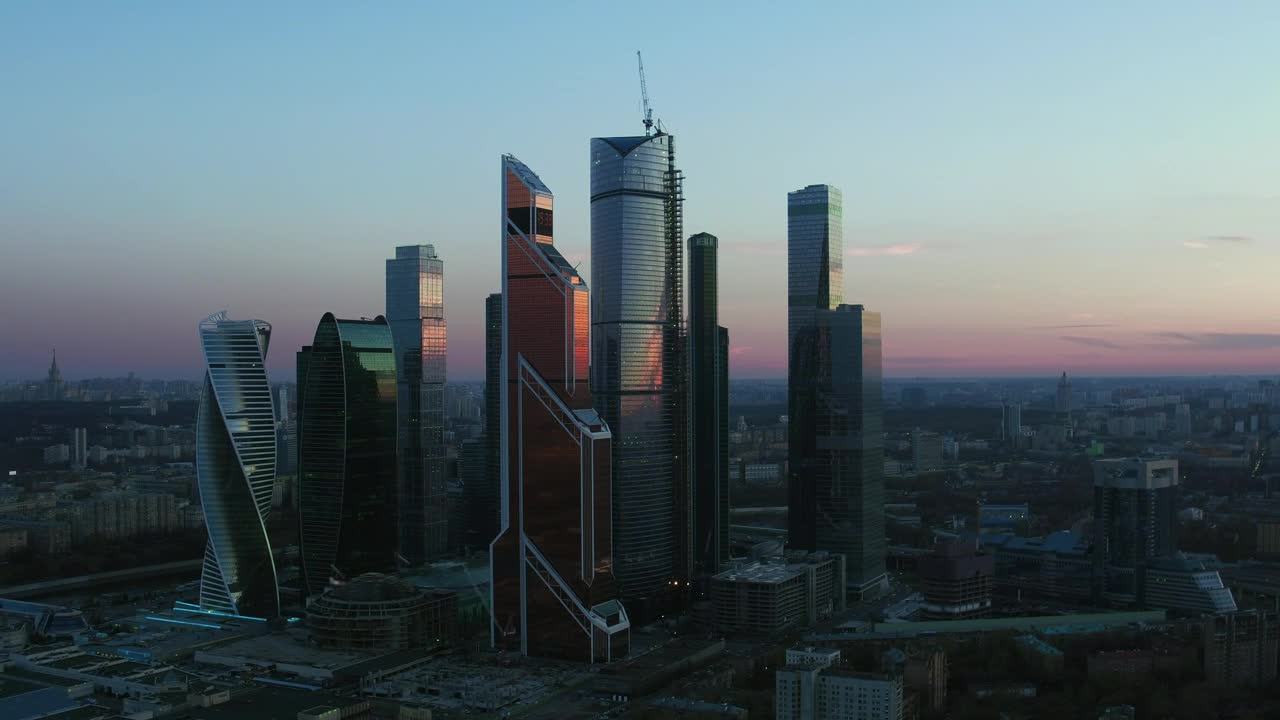 Stock Video Business Center In Russia Live Wallpaper For PC