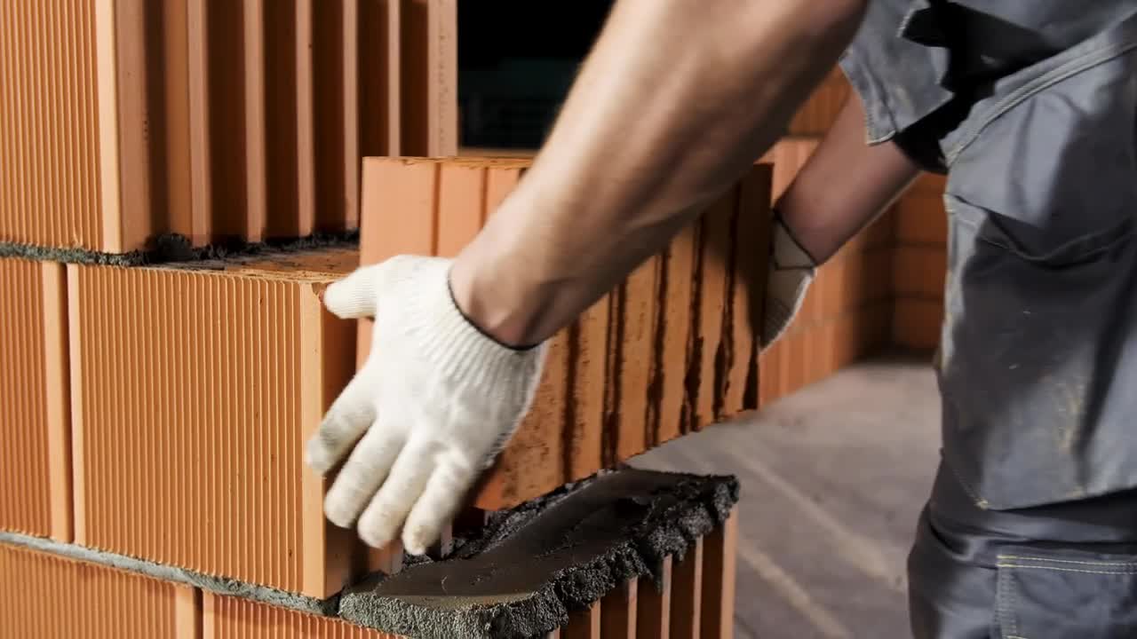 Stock Video Building A Brick Wall Live Wallpaper For PC