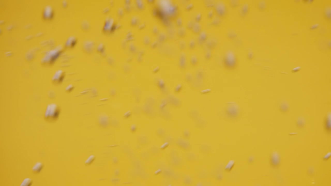 Stock Video Bubbles On A Yellow Background Live Wallpaper For PC