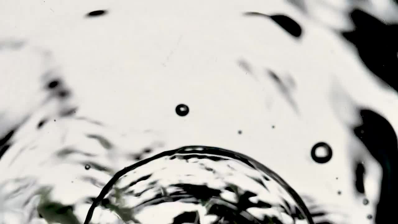Stock Video Bubbles In Water With A White Background Live Wallpaper For PC
