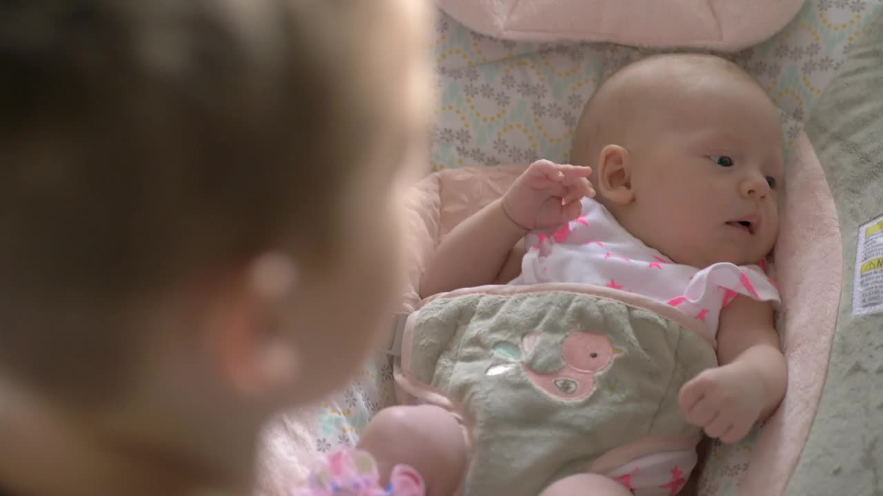 Stock Video Brother With His Newborn Sister Live Wallpaper For PC