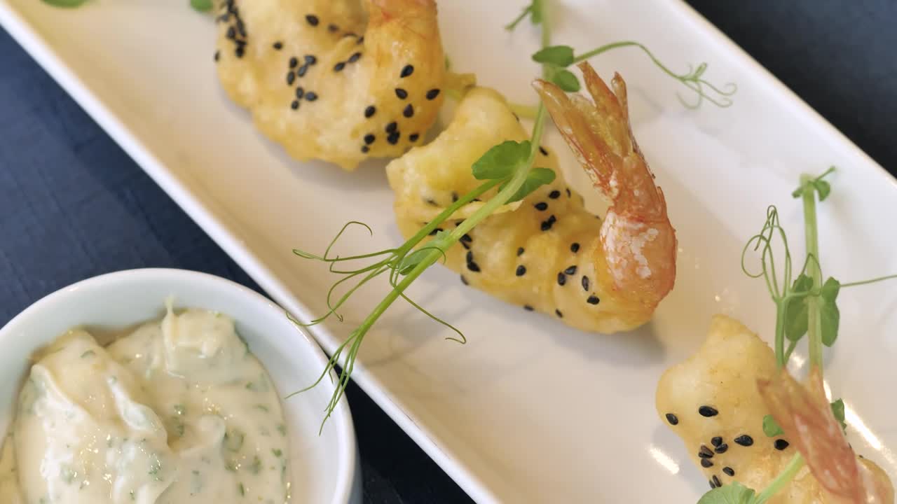 Stock Video Breaded Fried Shrimp Live Wallpaper For PC
