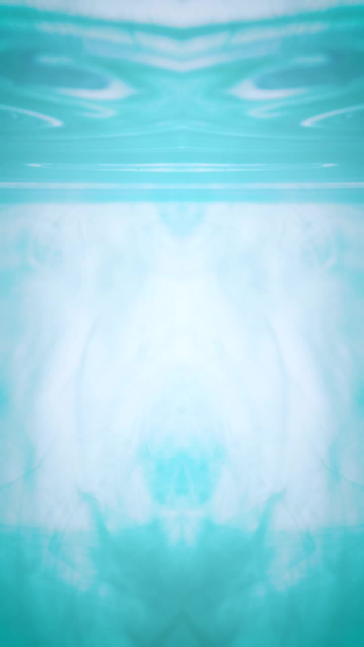 Stock Video Blue Ink Texture Underwater With A Mirror Live Wallpaper For PC
