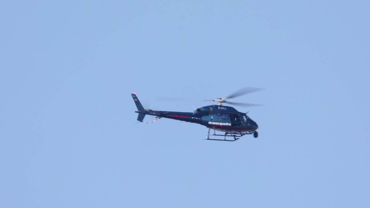 Stock Video Blue Helicopter Flying Live Wallpaper For PC