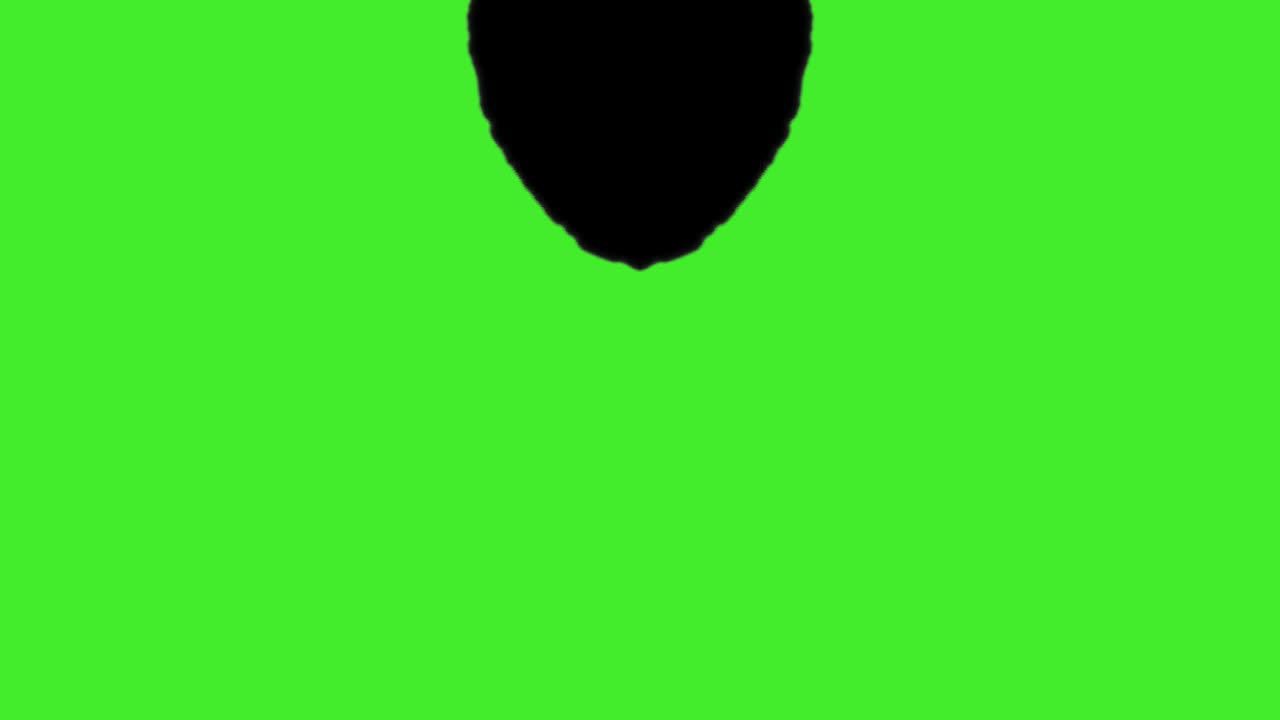 Stock Video Black Ink Covering A Green Screen Live Wallpaper For PC