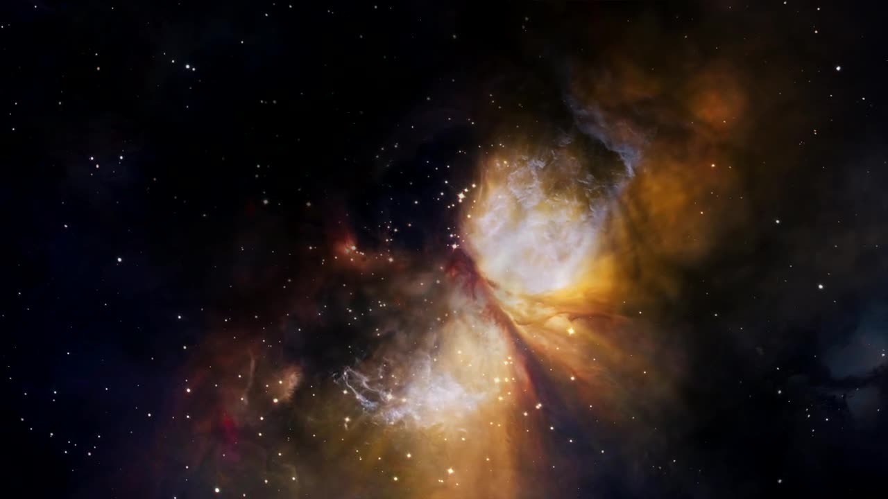 Stock Video Beautiful Landscape In The Cosmos Full Of Nebulae Live Wallpaper For PC