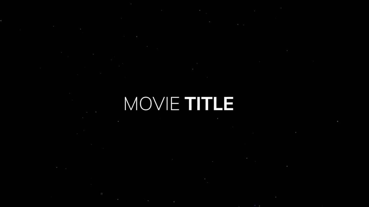 Video Stock Cinematic Title With Particles Live Wallpaper For PC