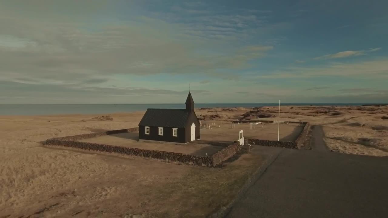 Video Stock Church And Cemetery Live Wallpaper For PC