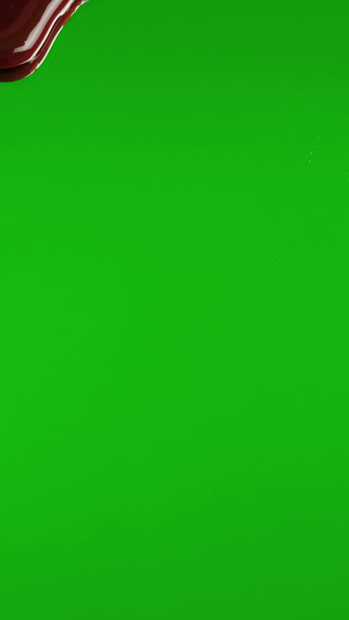 Video Stock Chocolate Syrup Covering A Green Background Live Wallpaper For PC