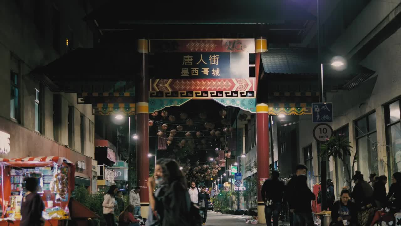 Video Stock Chinatown At Night Live Wallpaper For PC
