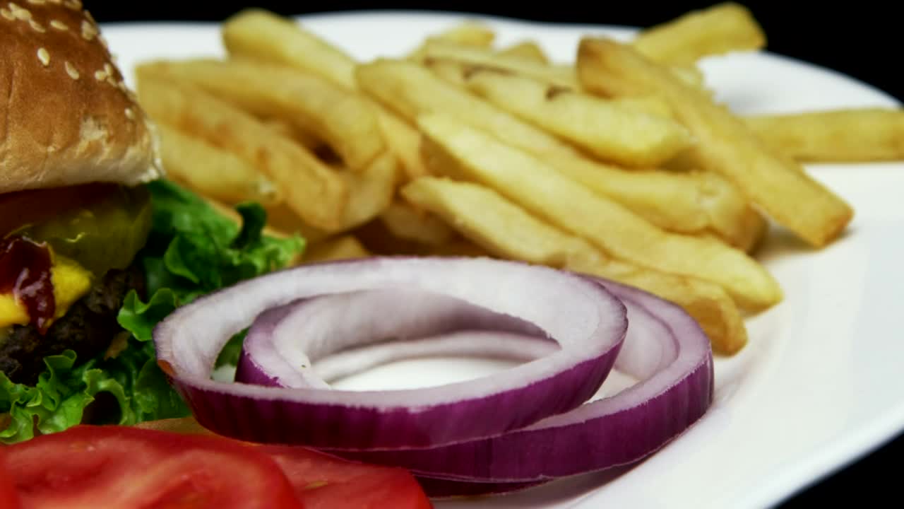 Video Stock Cheeseburger With Ketchup Live Wallpaper For PC