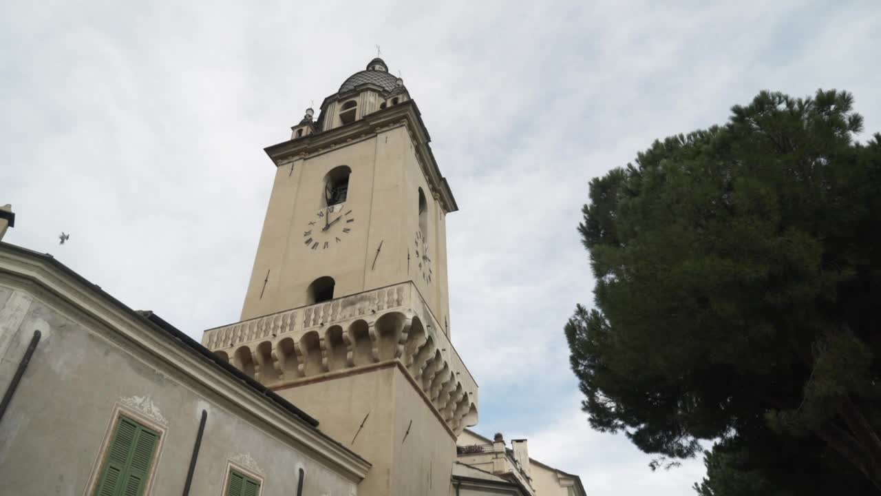 Video Stock Chapel With A Clock Live Wallpaper For PC