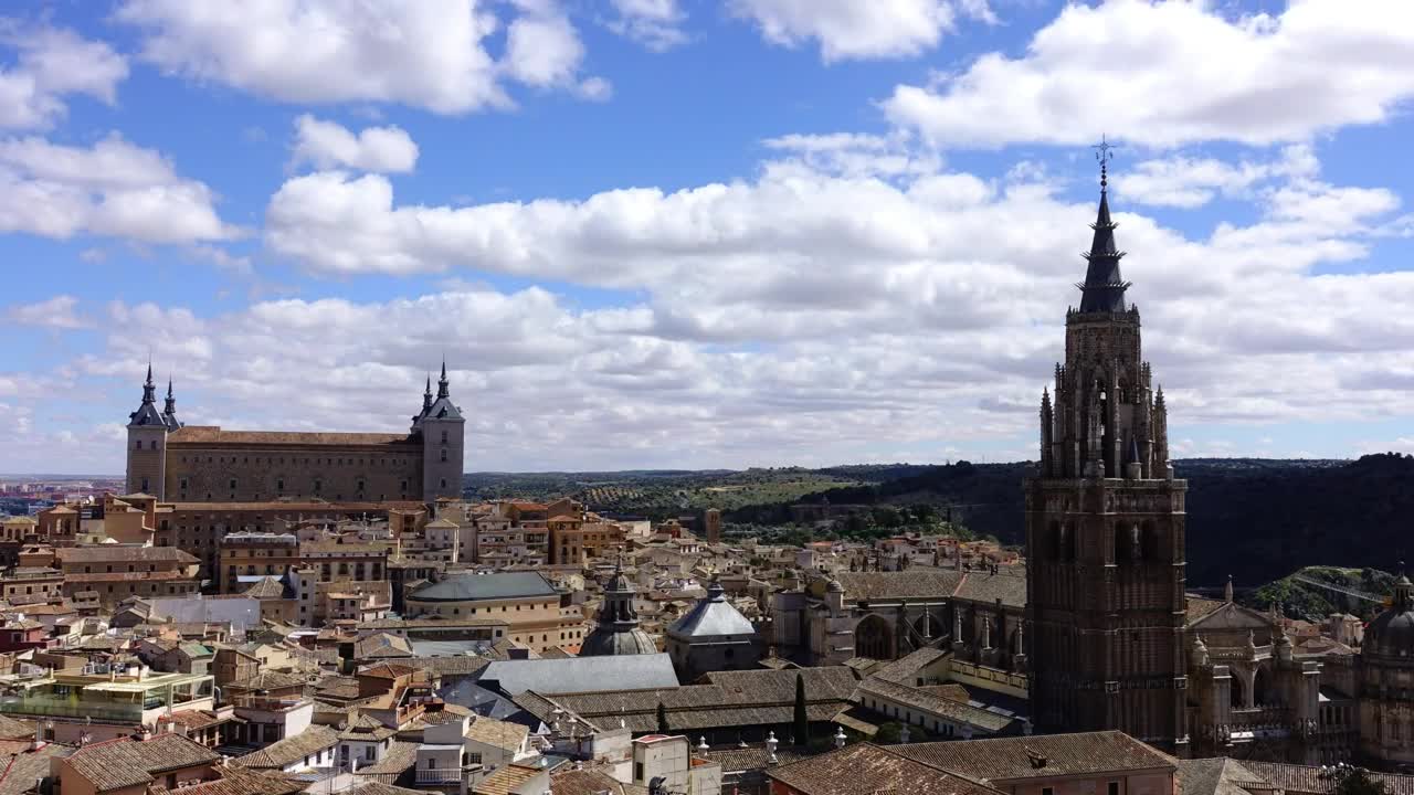 Video Stock Cathedral Saint Maria Seen From Afar Time Lapse Live Wallpaper For PC