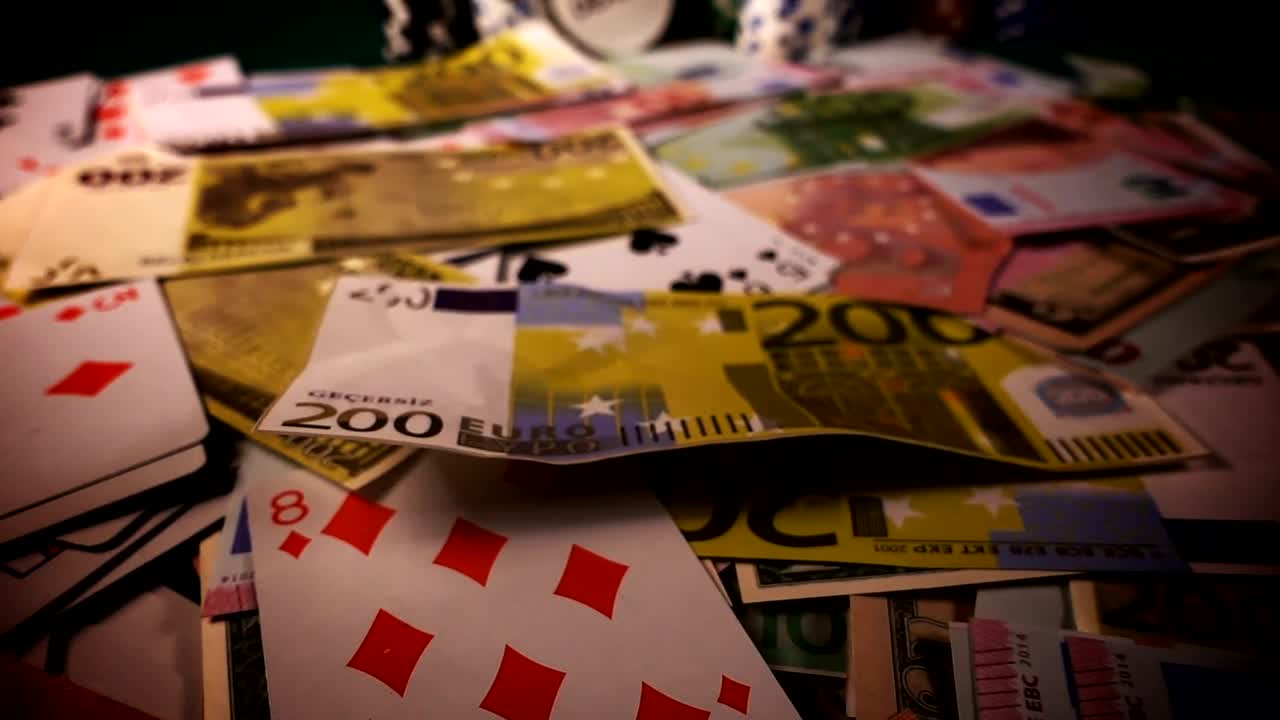Video Stock Casino Items Cards Dice Bills Chips And Fire Live Wallpaper For PC