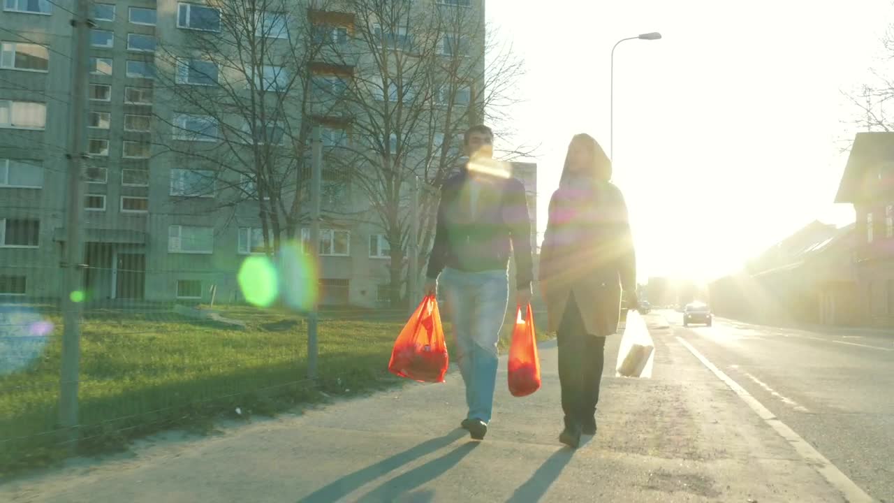 Video Stock Carrying Shopping Bags Home Live Wallpaper For PC